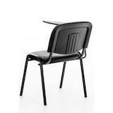 thumbnail of silla conferencia Ken con mesa plegable Negro