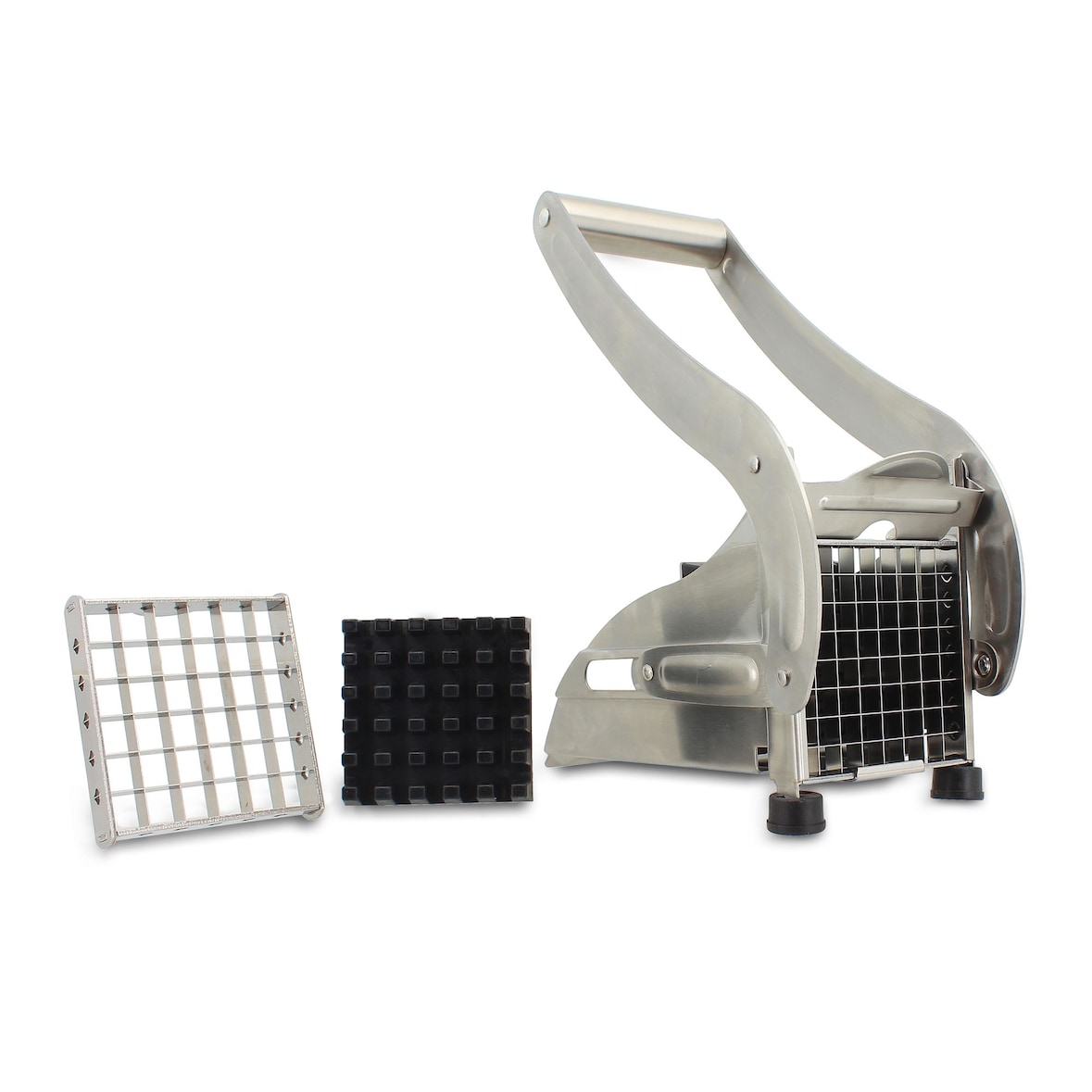 Menastyl - Coupe Frites Manuel 26x12cm En Acier Inoxydable