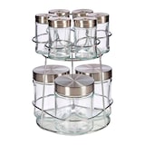 thumbnail of San Ignacio - VIVALTO - Juego de 9 Botes de Cristal 85+320ml con Soporte