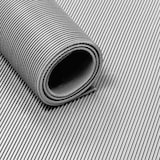 thumbnail of Rubber loper / rubbermat op rol ribbel 3mm grijs - Breedte 120 cm - Geurarm