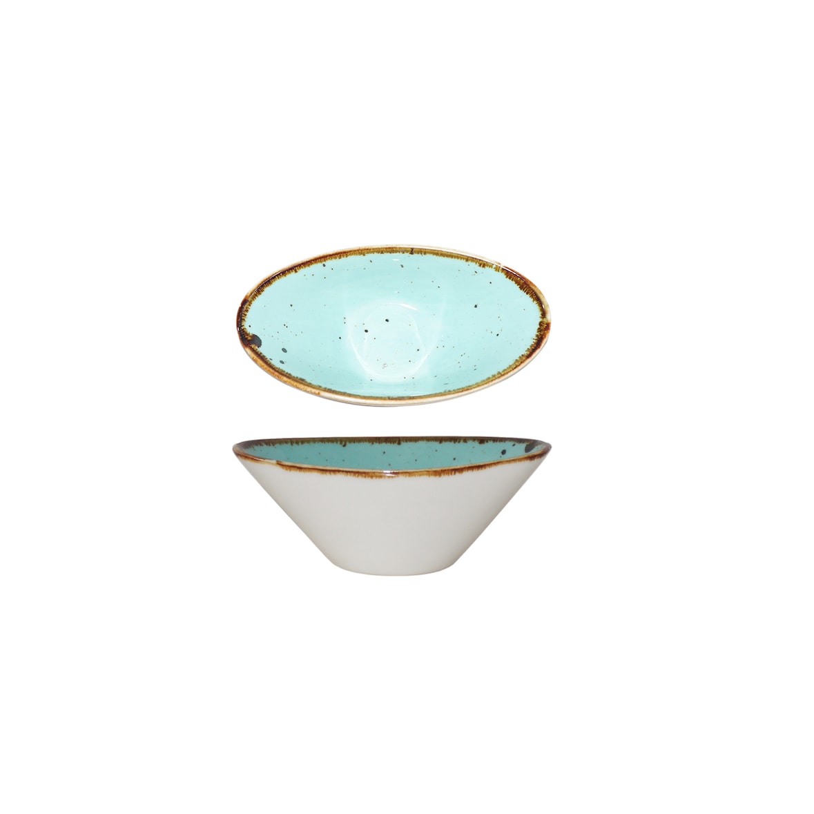 METRO PROFESSIONAL Noromi tapasschaal, porselein, 11 cm, blauw, 6 stuks