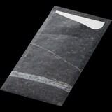 thumbnail of Duni Bestecktasche Sacchetto® Tissue 8,5 x 19 cm MARBLE BLACK, 500 Stk/Krt (5 x 100 Stk)