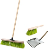 thumbnail of Kehr- & Gartenbesen-Set 4-teilig in Neongrün