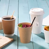 thumbnail of BIOZOYG Pappbecher 1000 Stück 180 ml / 7,5 oz, weiß - Becher für Heißgetränke - Kaffeebecher to go aus Pappe - Einwegbecher, Alternative zu Plastik