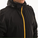 thumbnail of Softshelljacke mit Kapuze Schwarz Adventure Größe L Mann Frau Multi-Pocket VITO