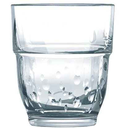 24x Arcoroc Stapelbecher STACKY OXYGENE, Inhalt: 0,16 Liter, Höhe: 81 mm, Durchmesser: 68 mm