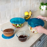 thumbnail of Pyrex Bol Mélangeur Avec Couvercle 22 X 22 X 11,5 Cm - 21 Cm-2 L Cook&Store Px