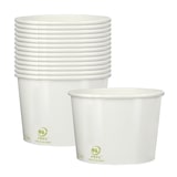 thumbnail of MONOUSO - Coppetta di Carta Ecologica per Gelato 310ml (50 Pezzi)