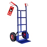 thumbnail of DASCK - Carretilha Dobrável com Rodas Pneumáticas, Plataforma Reforçada, Carga Máxima 200 kg, Azul, Pegas Ergonômicas
