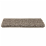 thumbnail of vidaXL Treppenmatten Selbstklebend Sisal 15 Stk. 65x21x4cm Dunkelbeige