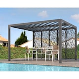 thumbnail of HABRITA pergola bioclimatique 10.80m² gris anthracite per36m30bi