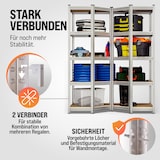 thumbnail of Monzana Eckregal Schwerlastregal 180x70x40cm 875 kg