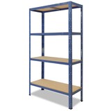 thumbnail of shelfplaza HOME 180x75x30 cm Schwerlastregal in blau mit 4 Böden und 175 kg Traglast pro Boden