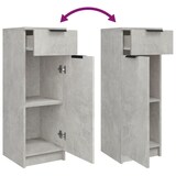 thumbnail of vidaXL Badschrank Betongrau 32x34x90 cm Holzwerkstoff