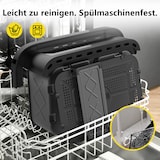 thumbnail of Heißluftfritteuse XXL mit 2 Kammern, Airfryer Doppelkammer mit Sichtfenster & Beleuchtung, LED Touch, 8 Programme, 2950W, Trennwand, öl-frei