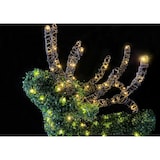 thumbnail of Tarrington House LED Rentier OST180SG2, Buchsbaum / Metall / Kunststoff / Kupfer, 61 x 25.5 x 120 cm, 180 LEDs, 3.6 W, warmweiß