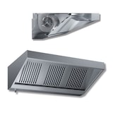 thumbnail of Cappa aspirante Snack a parete con motore - prof. 70 cm - 100x70x45H, Senza Regolatore di Velocità, AISI 430