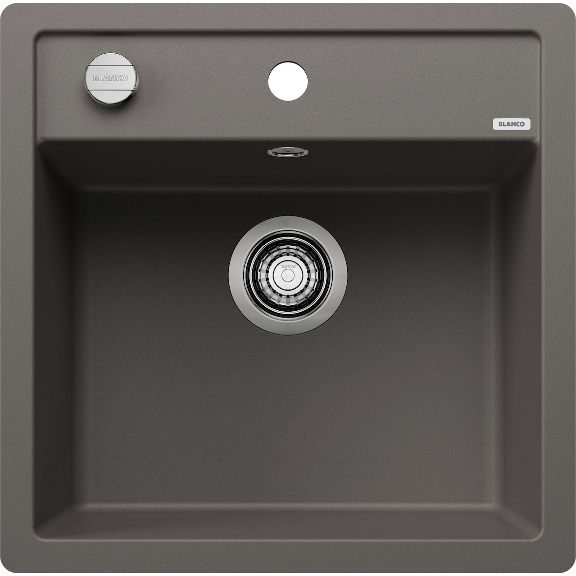 BLANCO DALAGO 5-F Einbauspüle SILGRANIT vulkangrau ab 50 cm Excenter