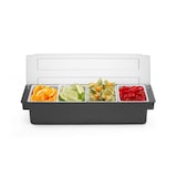 thumbnail of HENDI Zutatenbehälter – 4 Fächer, BarUp, 480x150x(H)100mm