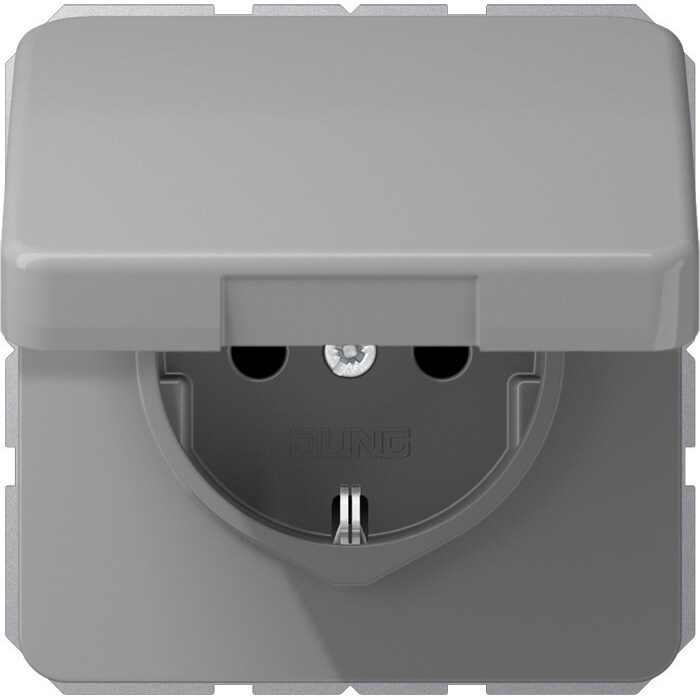 Jung SCHUKO-Steckdose 16A 250V CD 1520 BFKIKL GR CD1520BFKIKLGR