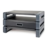 thumbnail of Suporte q-connect deluxe para monitor com gaveta