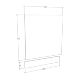 thumbnail of VCM  Esilo  H. 67 x B. 60 x T. 2 cm