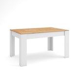 thumbnail of Tavolo da Pranzo, Cucina, Sala da pranzo, 140x90x76 cm, Per 6 persone, Tavolo Cucina, Stile moderno, Rovere e bianco _ 485_9