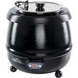 thumbnail of Elektrische soeppan, bolvormig, 10 liter zwart