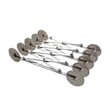 thumbnail of Schneider - Teigschneider, doppelt, 5 Rädchen rund und gezackt