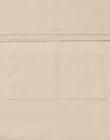 thumbnail of ROME - Recycled Bistro Apron with Pocket: One Size / White