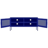 thumbnail of vidaXL TV-Schrank Marineblau 105x35x50 cm Stahl