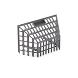 thumbnail of Universele anti-verstoppingshoekscharnier voor afvoeren - Voorkomt het binnendringen van bladeren, grind of vuil in regenpijpen of afvoergoten