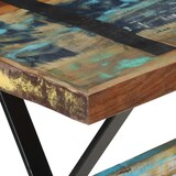 thumbnail of Mesa de comedor madera maciza reciclada 120x60x76 cm