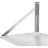 thumbnail of Royal Catering Estante de pared - plegable - 80 x 45 cm - 40 kg - acero inoxidable