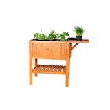 thumbnail of Hochbeet Beet FLORALIS aus Holz Höhe 80cm Inhalt 80 Liter 301220108-HE