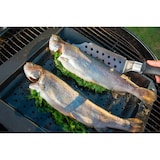 thumbnail of Oven- en barbecuebak van gegolfd en geperforeerd plaatstaal, 38 x 33 cm, FM Professional Barbecue