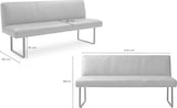 thumbnail of KAWOLA Esszimmerbank ELEEN Leder beige 243cm