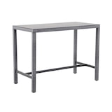 thumbnail of METRO PROFESSIONAL Gastro Bartisch Balsario, Alu/PE-Rattan, 140 x 70 cm, grau