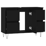 thumbnail of vidaXL Badkamerkast 80x33x60 cm bewerkt hout zwart