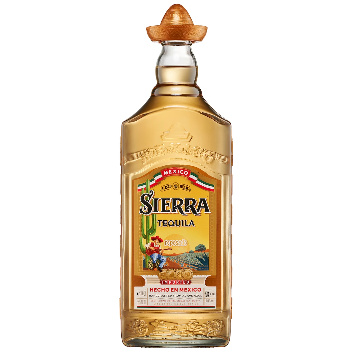 Sierra Tequila Reposado Gold 38 % Vol. (1 l)