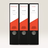 thumbnail of Avery Zweckform L4761-25 Ordner-Etiketten, A4 mit ultragrip, 61 x 192 mm, 30 Bogen/120 Etiketten, weiß