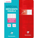 thumbnail of Clairefontaine 10x PIQURE DEFICIENTS VISUELS 17X22 96P 90G- Sortiert 63796C