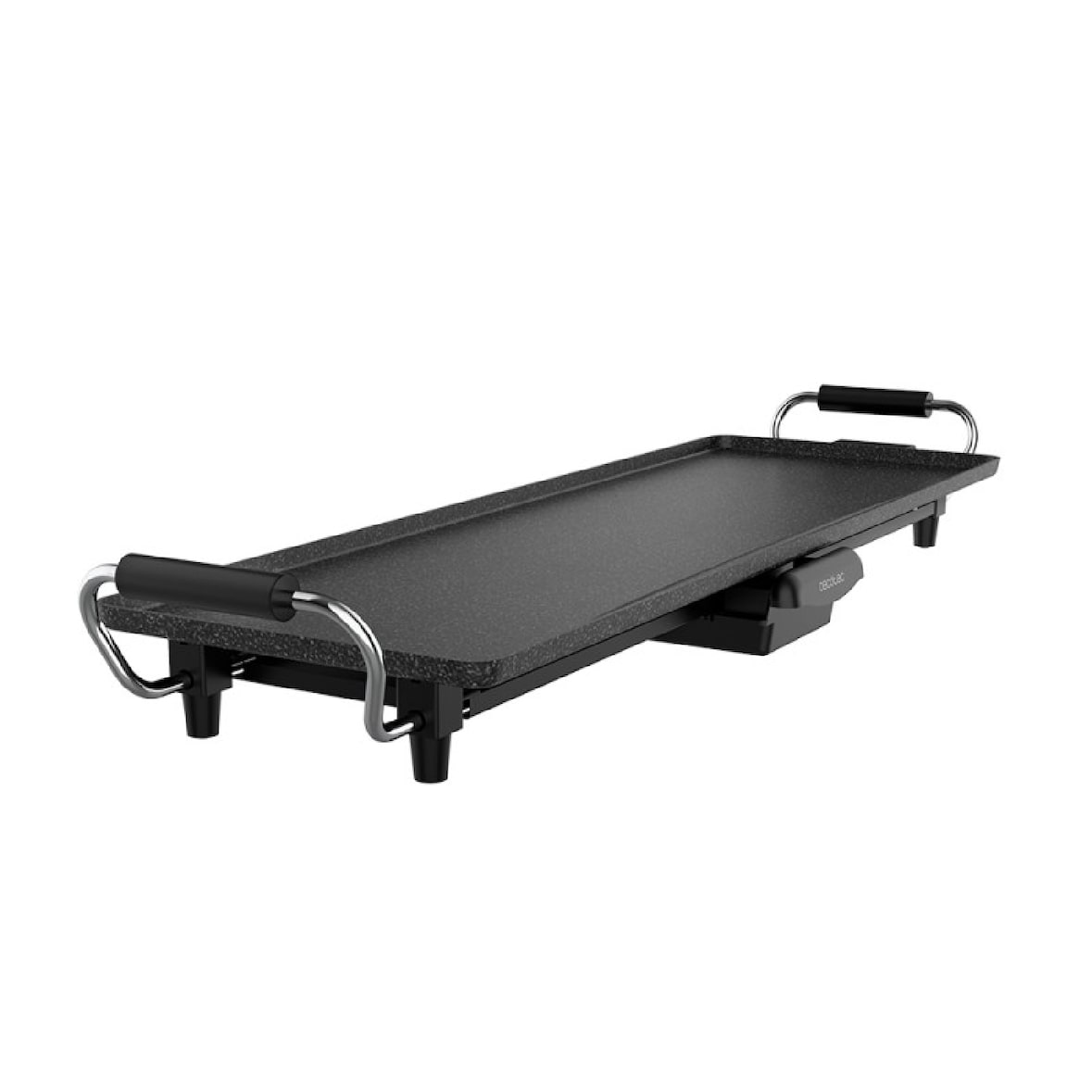 Cecotec Plancha de Asar Eléctrica Tasty&Grill 3000 RockWater XL. 2400 W, Superficie 70x22cm, Revestimiento Piedra RockStone