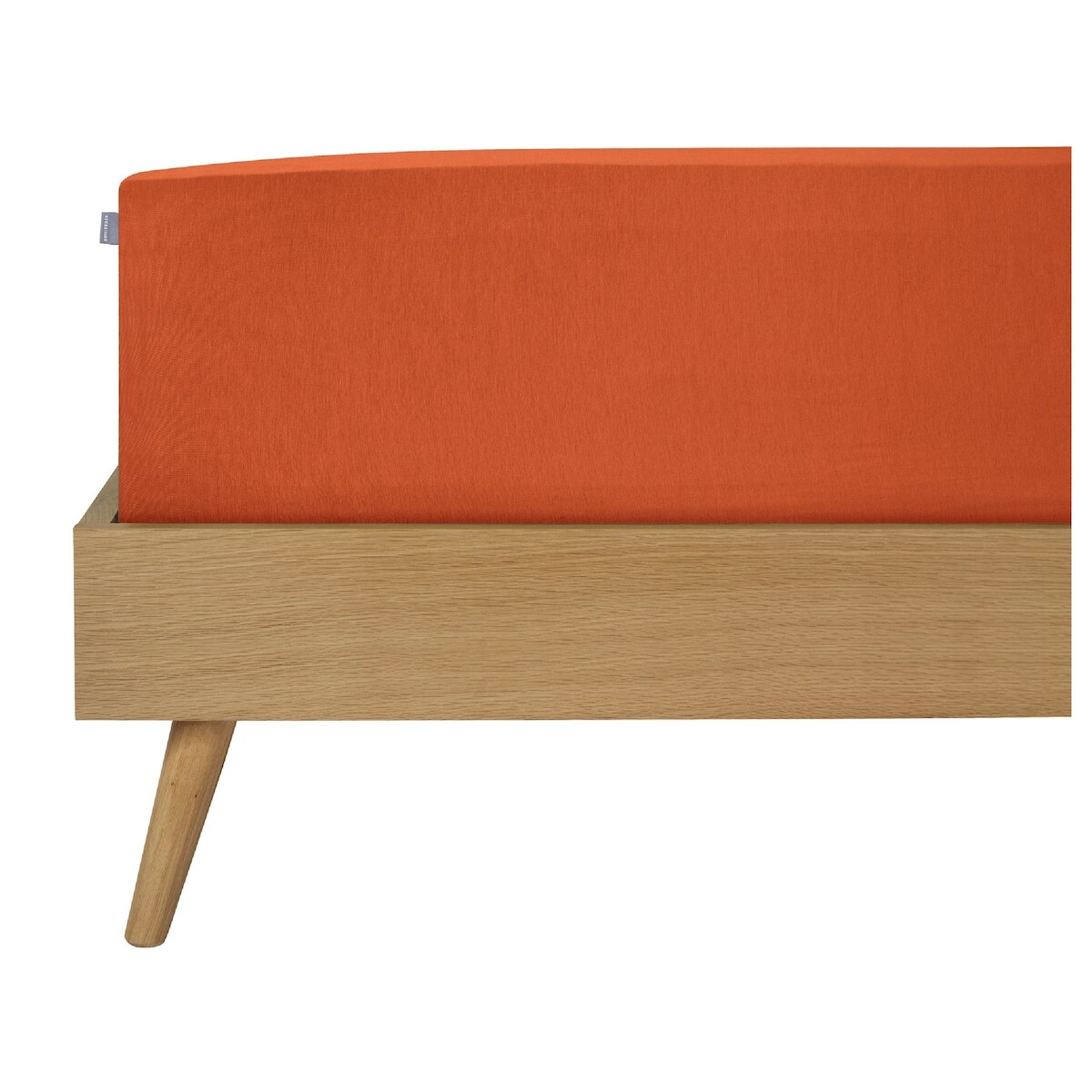 Schiesser Spannbettlaken Jessi - Edeljersey - 150 x 200 cm - Terrakotta