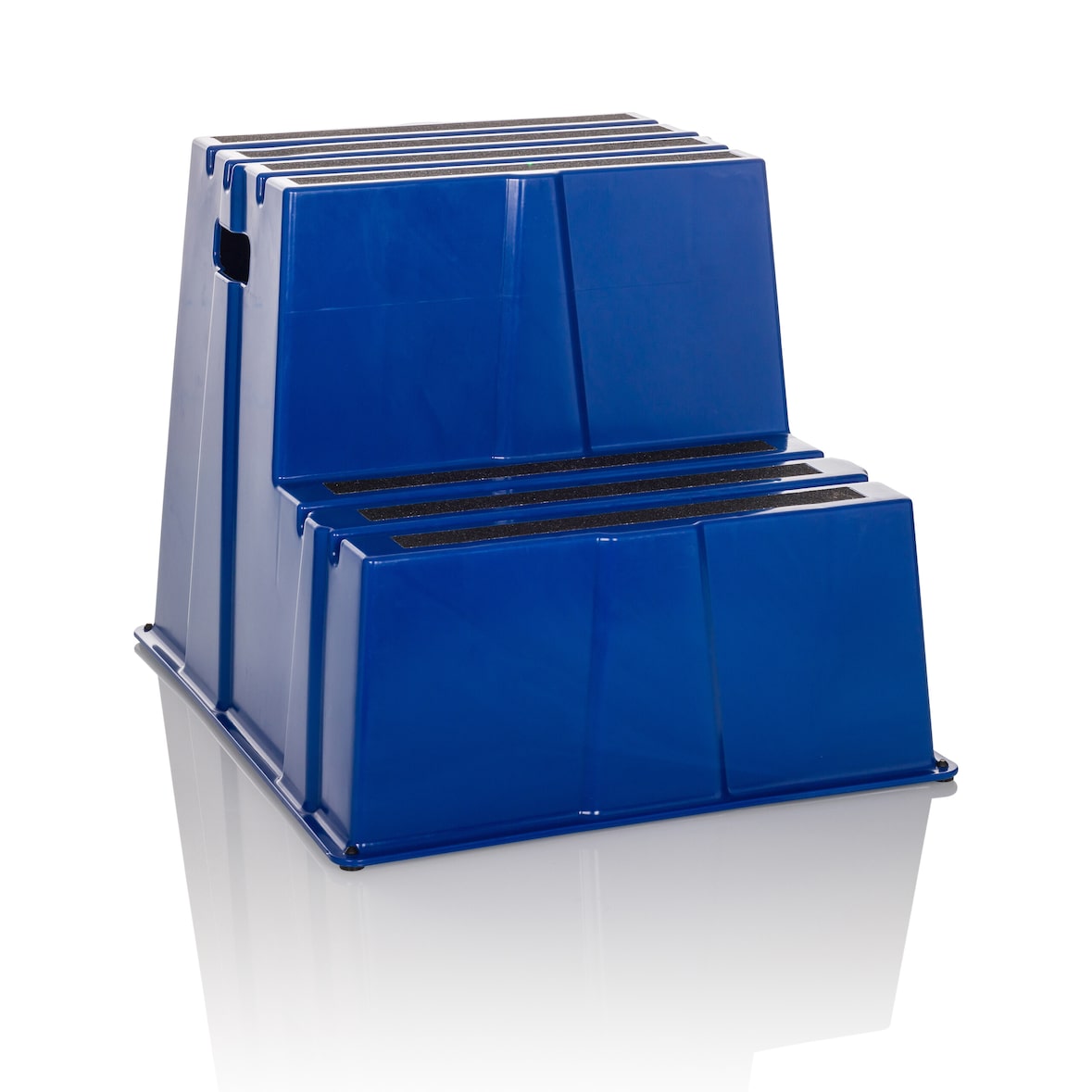 Taburete / Peldaño TIO-E2 plástico azul hjh OFFICE