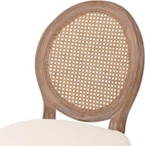 thumbnail of Helloshop26 - Set aus zwei Designer-Barhockern Sitzfläche aus cremeweißem Rattan 1202150