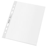 thumbnail of Funda portadocumentos (Bolsa 25). PP "Piel de naranja" con refuerzo. 100 micras. Leitz Recycle. DIN A5. 6 taladros