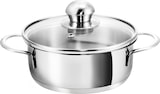 thumbnail of Kopf Mini Topfset Parvus (Edelstahl, 2-teilig, 12 + 14 cm, inkl. Glasdeckel, Induktion)