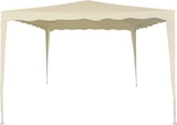 thumbnail of Gazebo de jardim desmontável 300x300x240 cm creme Aktive