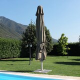 thumbnail of Bob Gardens Ombrellone da Giardino 5x5 palo centrale in alluminio - NILO Tortora